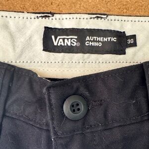 Vans Black Chino Pants